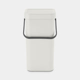 Brabantia Sort & Go Abfallbehäl. Light Grey 12 L
