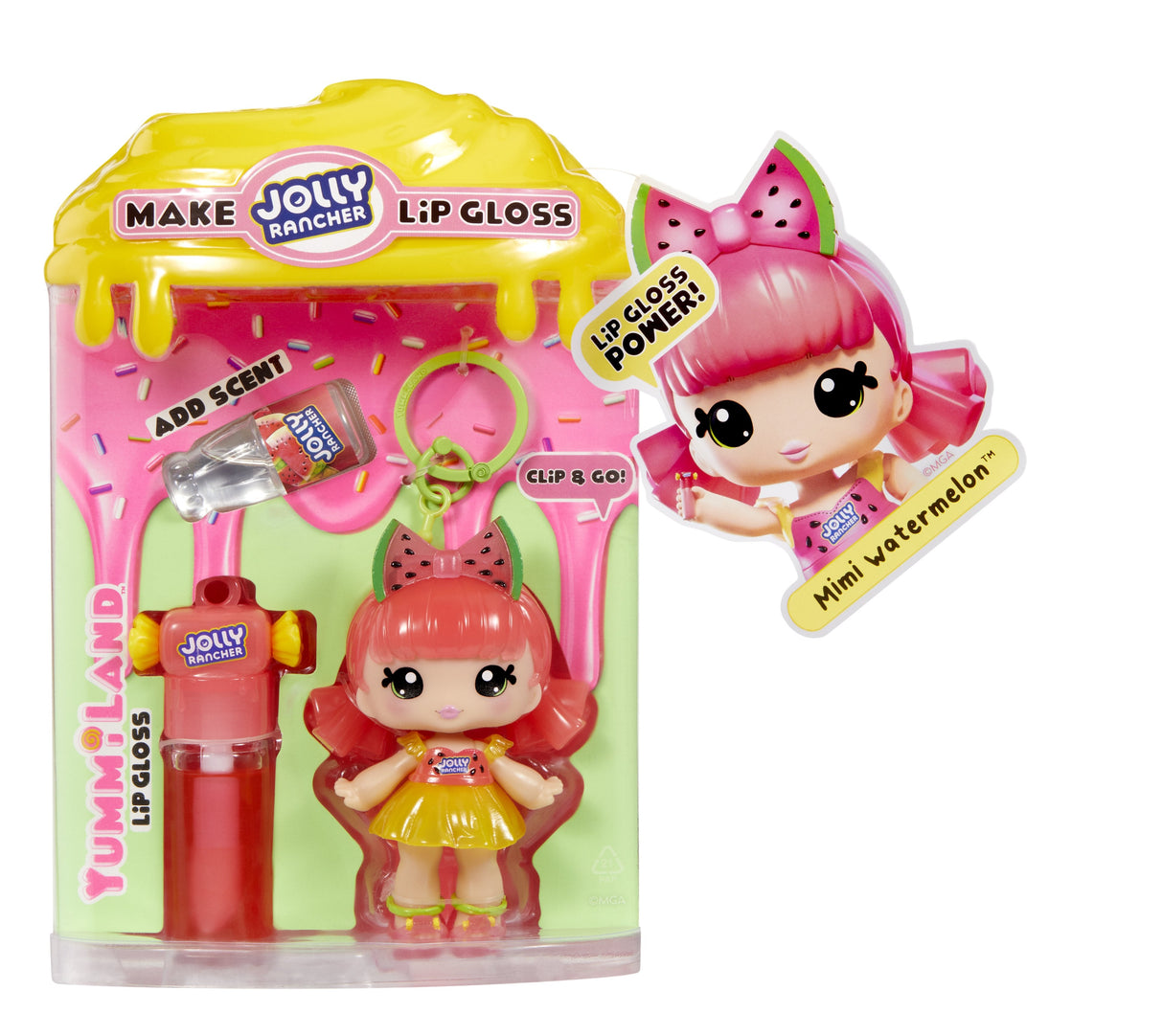 Lalka Yummiland Lip Gloss Doll, Mimi Watermelon