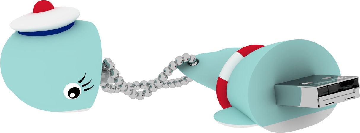 Usb Flashdrive 16gb Emtec Blister Animalitos (Sailor-Whale)