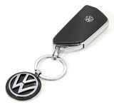 Llavero De Anilla Troika Vw Volkswagen Keyring  Negro, Plata