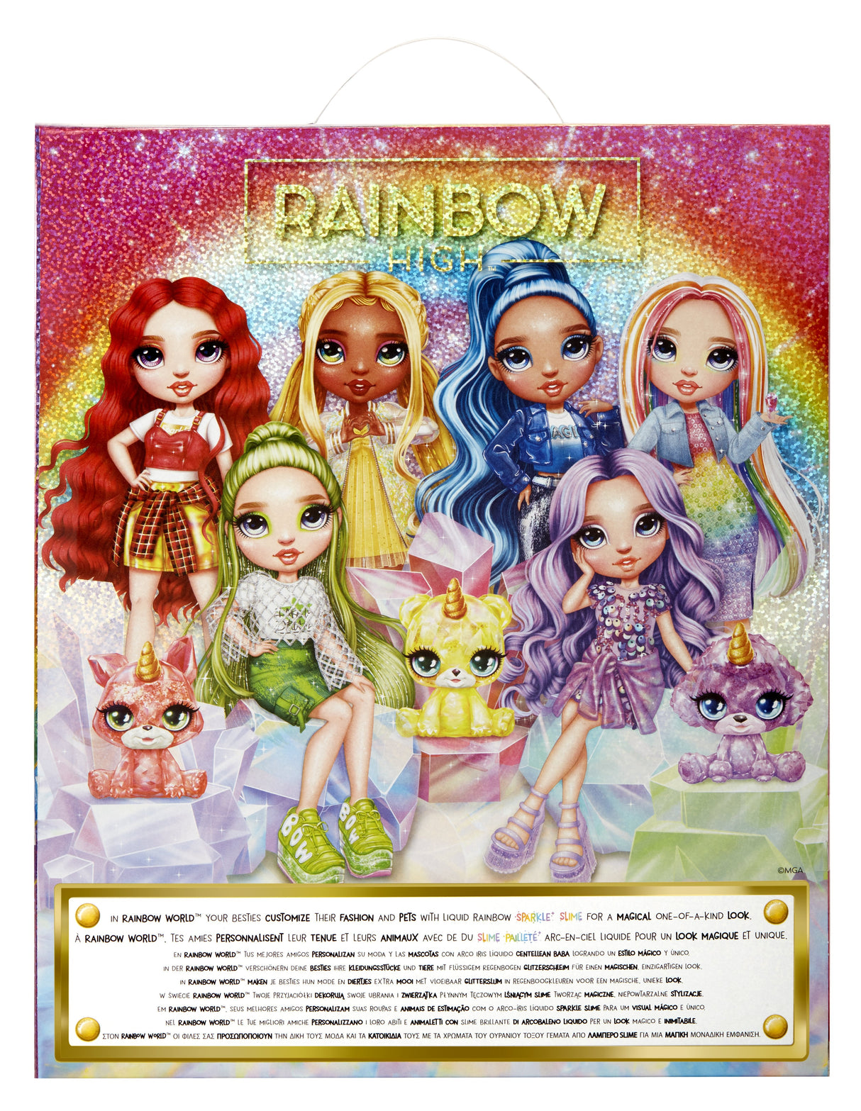 Muñeca Sunny Rainbow World Rainbow High 25cm