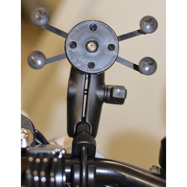 Ram Mounts Ram X-Grip Phone Mount With Handlebar U-Bolt Base - Medium