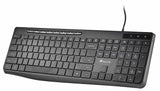 Teclado Con Cable Ngs Spectra (Negro)