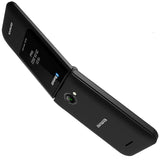 Movil Senior Fp-24bk Black Aiwa Diseño Flip Dualsim Botones Grandes Pantalla 2.4 Bluetooth Puerto Micro-Usb Con Base De Carga