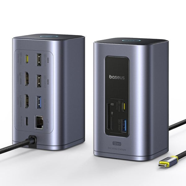 Baseus Nomos Nu I Air Spacemate 12-In-1 Docking Station Space Grey
