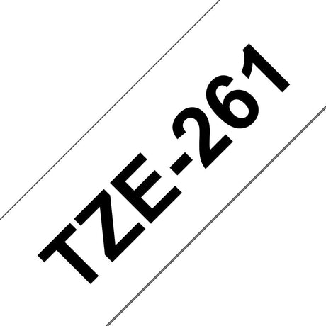 EAN 4977766685528 - Brother TZE-261 cinta para impresora de etiquetas Negro sobre blanco TZ imagen 1