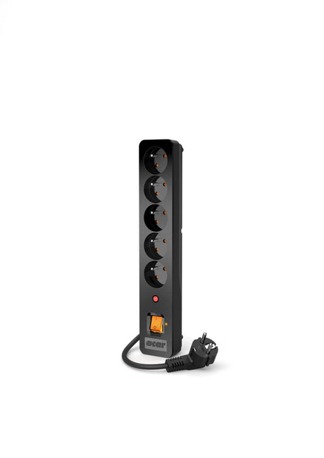 EAN 5904743525309 - ACAR X5 Negro 5 salidas AC 230 V 1,5 m imagen 1