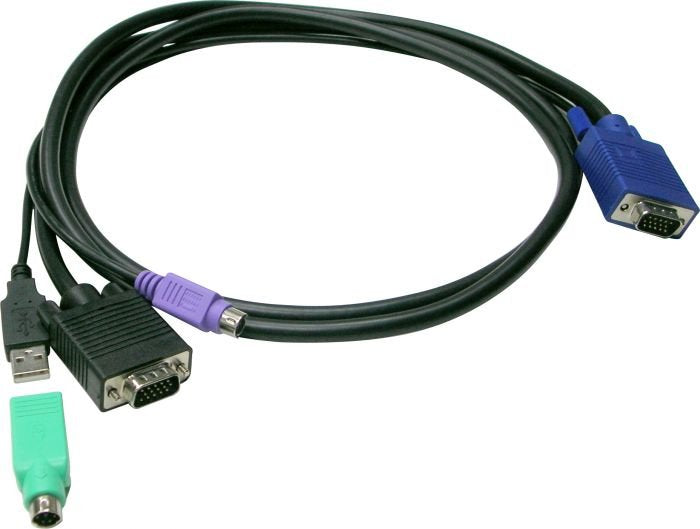 EAN 4015867229415 - LevelOne ACC-3202 cable para video, teclado y ratón (kvm) Negro 3 m imagen 1