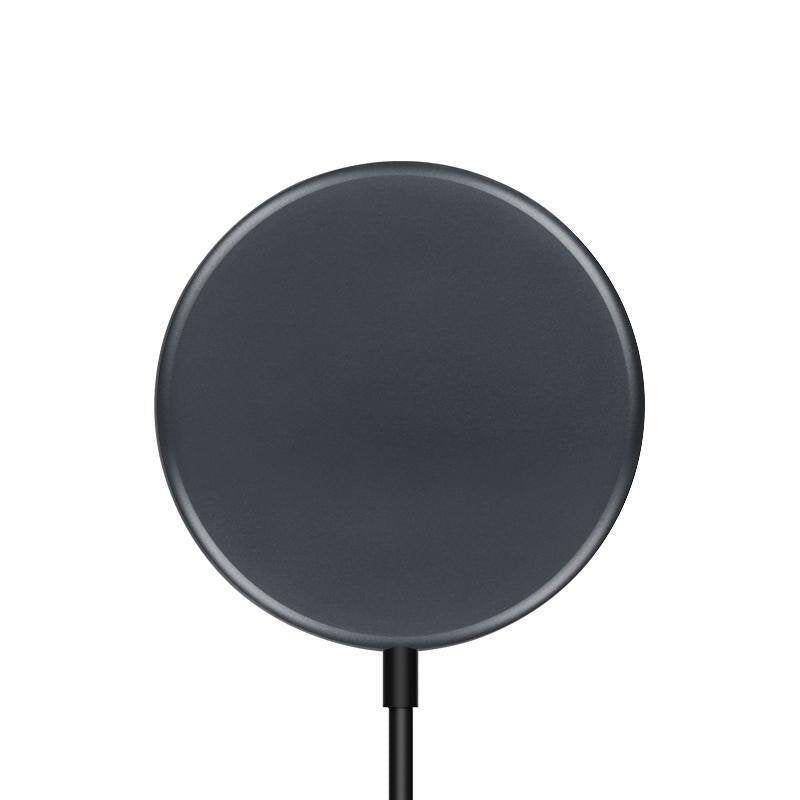 Magspot Wireless Charger Aluminiowa Ladowarka Indukcyjna Magsafe 15w Grafitowa
