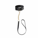 Bijoux Indiscrets Maze - Collar Con Correa Negro
