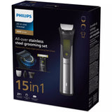 EAN 8720689020480 - Philips MG9552/15 cortadora de pelo y maquinilla Negro, Metálico 27 Níquel-metal hidruro (NiMH) imagen 1