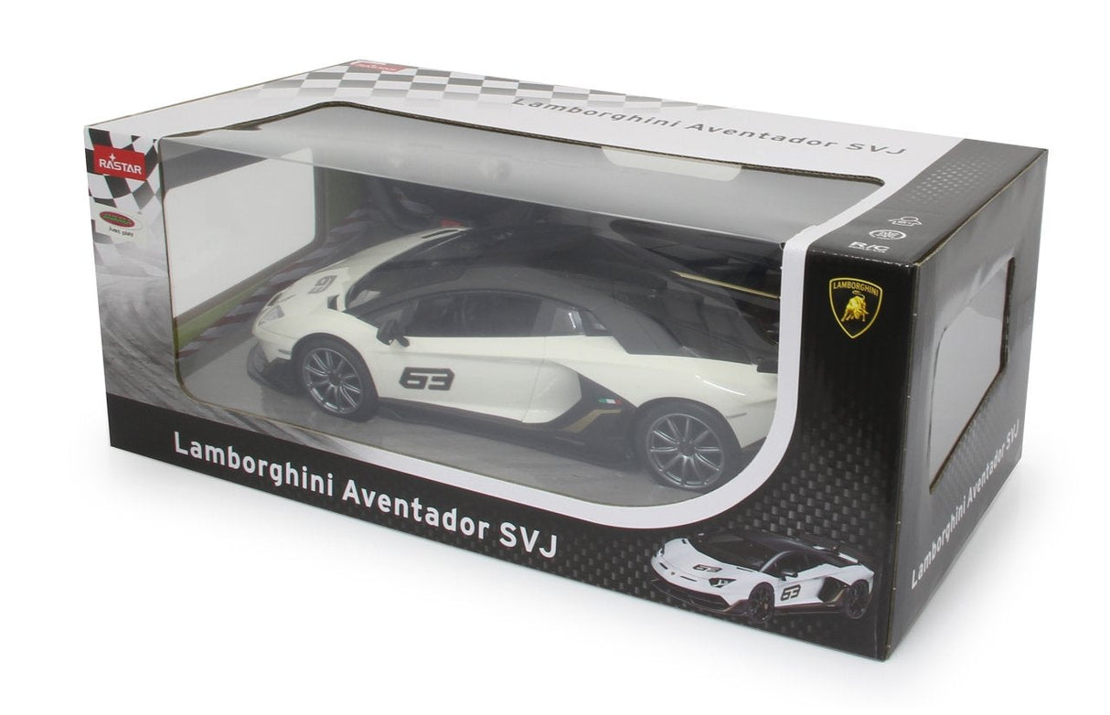 Jamara Lamborghini Aventador Svj 1:14 Weiss 2,4ghz A     6+