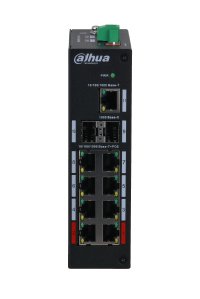 Dahua Pfs3211-8gt-120 Switch Poe 2.0 8 Puertos Gigabit +2sfp Uplink +1rj45 Uplink Gigabit 120w Layer2