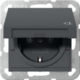 Gira System 55 Toma De Corriente Schuko Antracita