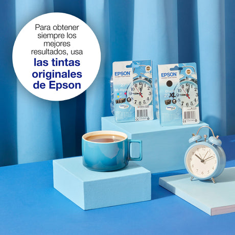 EAN 5057454493891 - Epson Alarm clock C13T27124012 cartucho de tinta 1 pieza(s) Original Alto rendimiento (XL) Cian imagen 2