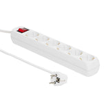 EAN 5711045108808 - Microconnect GRU00610W base múltiple 10 m 6 salidas AC Interior Blanco imagen 1