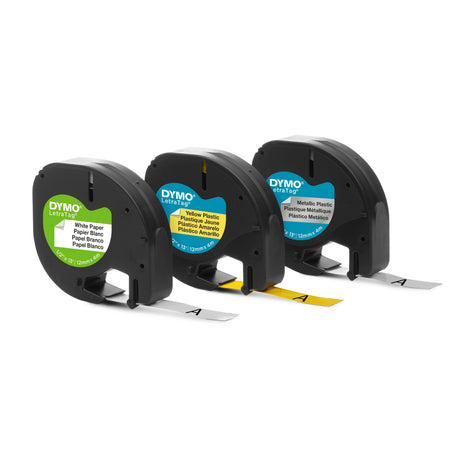 EAN 5411313912419 - DYMO LetraTag assorted 3 pack cinta para impresora de etiquetas imagen 14