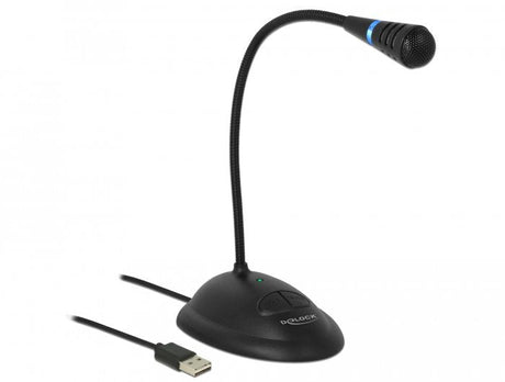 EAN 4043619658718 - DeLOCK 65871 micrófono Negro Micrófono para PC imagen 2