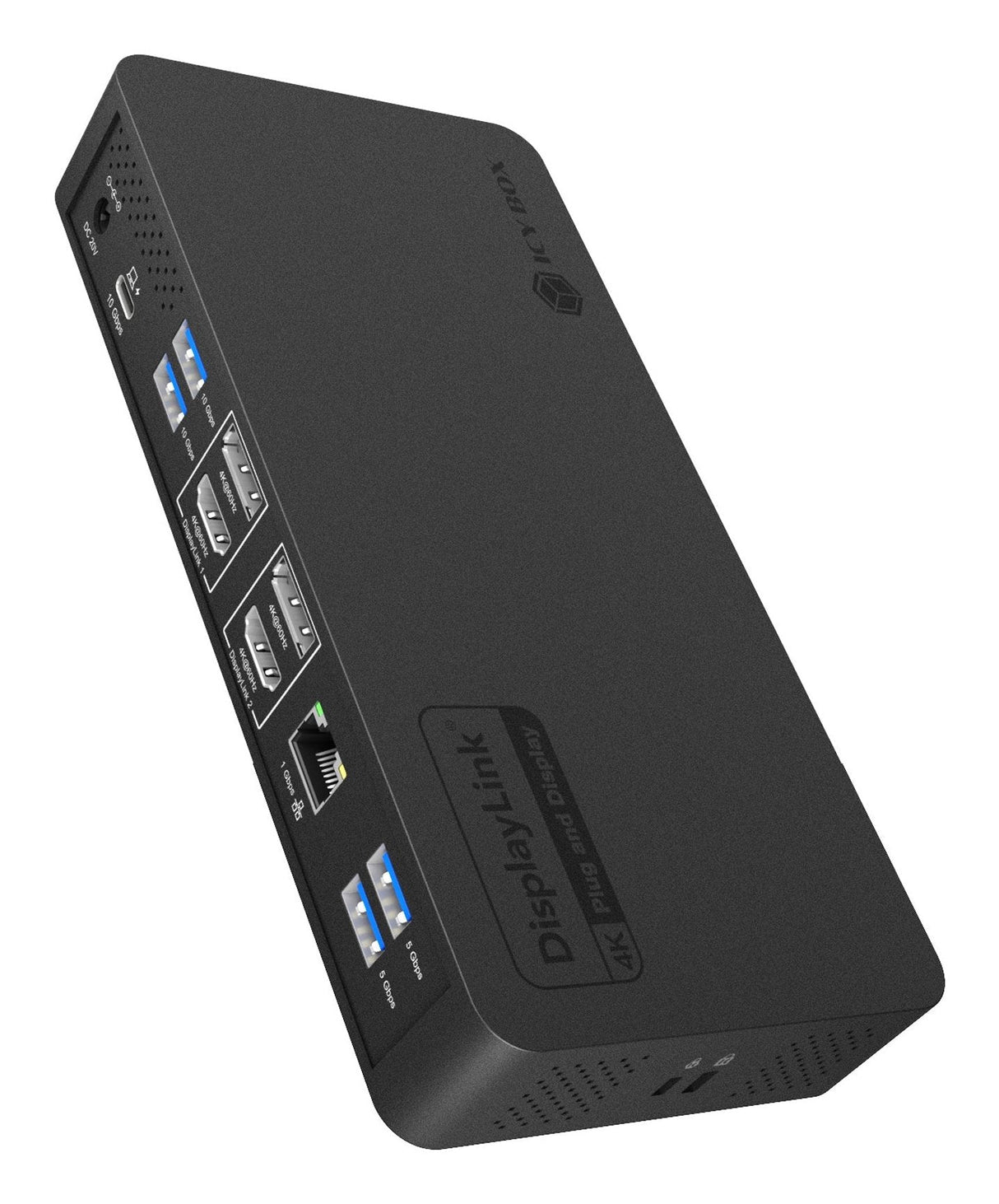 Dockingmation Icybox Heart Dock 2255 Zwei 4k@60hz Displays