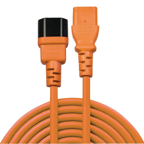 EAN 4002888304740 - Lindy 30474 cable de transmisión Negro, Naranja 1 m C14 acoplador C13 acoplador imagen 2