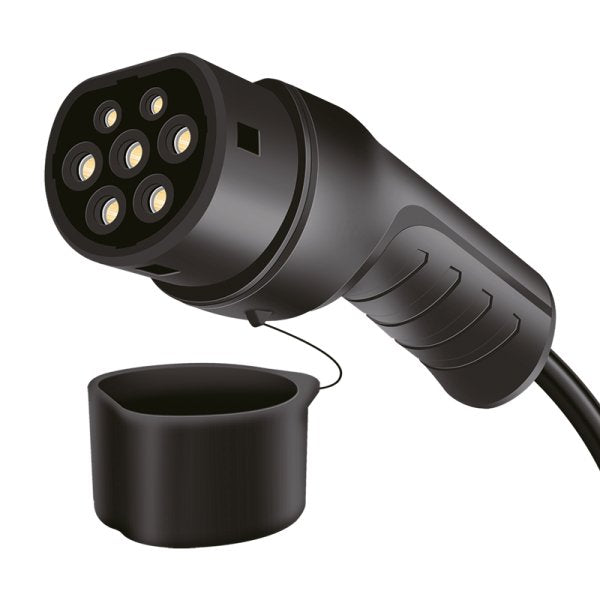 Logilink Elektroauto Cable De Carga Electric Car Charging Cable Tipo 2 22kw 3p 32a 10m Negro + Bolsa