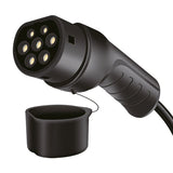 Logilink Elektroauto Cable De Carga Electric Car Charging Cable Tipo 2 22kw 3p 32a 10m Negro + Bolsa
