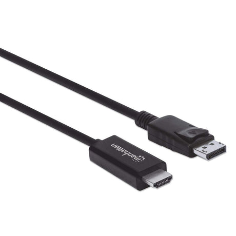 EAN 0766623153218 - Manhattan 153218 adaptador de cable de vídeo 3 m Negro imagen 2
