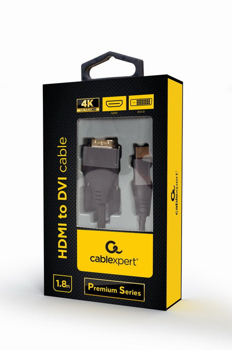 EAN 8716309119009 - Gembird CC-HDMI-DVI-4K-6 adaptador de cable de vídeo 1,8 m HDMI tipo A (Estándar) Negro imagen 3