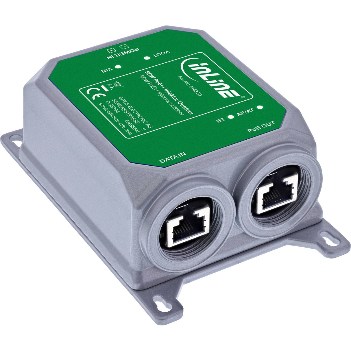 Inyector Poe++ Para Exteriores, 10 Gb/S, 90 W, Ip67  Inline®