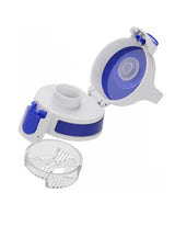 Botella Sigg Total Clear One Myplanet "Blue" 0,75 L Transparente/Azul Oscuro, Cierre Con Una Sola Mano One