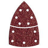 Pack 10 Hojas Abrasivas Adhesivas, 2 Piezas Para Madera/Metal Grano 40 1811000 Wolfcraft