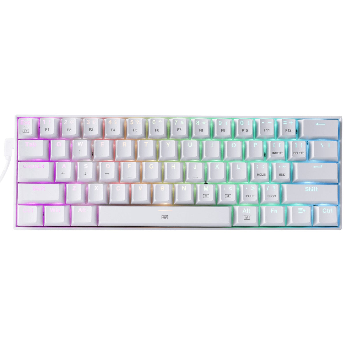 Redragon Dragonborn K630 Teclado (Ingles) Mecanico Gaming Tkl Usb - Iluminacion Rgb  Layout Usa