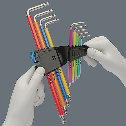EAN 4013288207128 - Wera 05022689001 llave hexagonal Juego de llaves allen Métrico 9 pieza(s) imagen 1