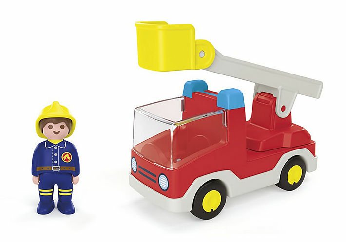 Playmobil Junior Camion De Bombero