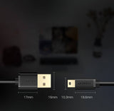EAN 6957303834723 - Ugreen US132 cable USB USB 2.0 2 m USB A Mini-USB B 0,48 Gbit/s Negro imagen 12