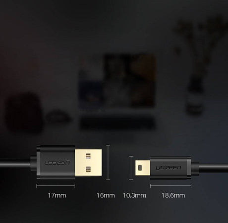 EAN 6957303834723 - Ugreen US132 cable USB USB 2.0 2 m USB A Mini-USB B 0,48 Gbit/s Negro imagen 12