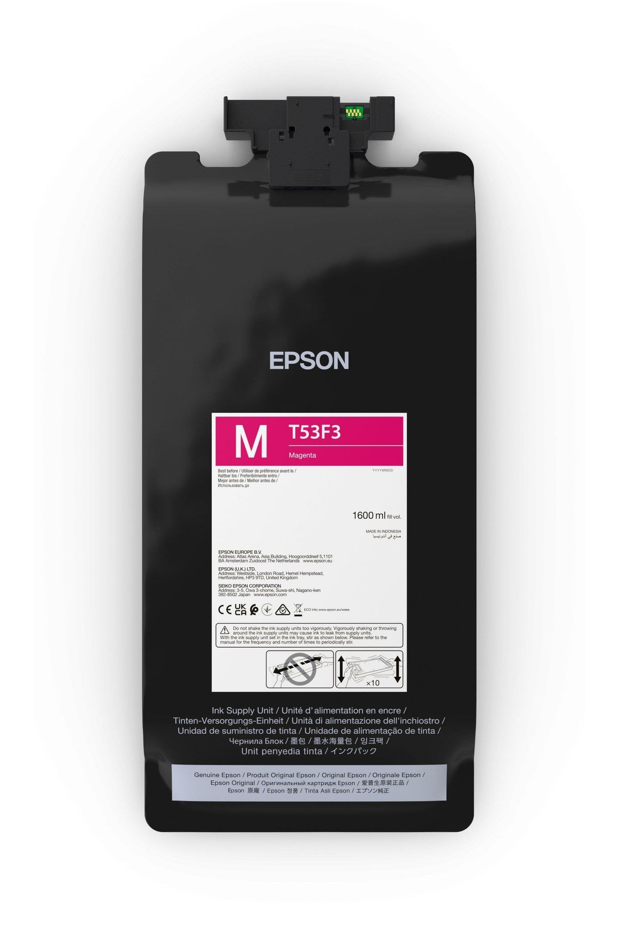 Epson P-Series T53f30n Magenta Iips Ink 1600ml