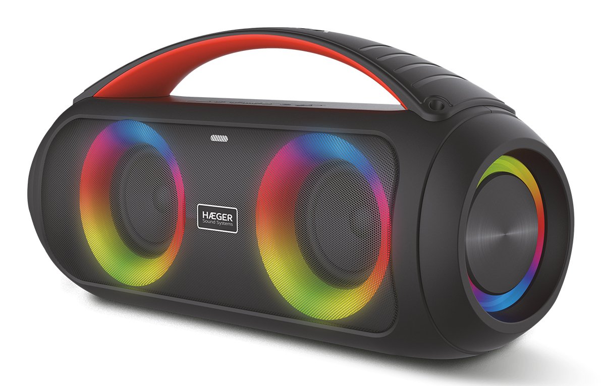 Haeger Cool Boom Altavoz Portátil Estéreo Negro 40 W