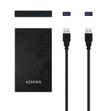 Aisens Caja Externa Para Disco Duro De 2.5' Usb 3.0 Negro Ase-2523b