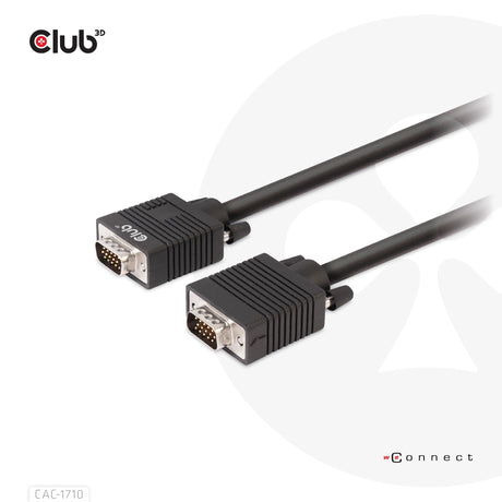 EAN 8719214472191 - CLUB3D CAC-1710 cable VGA 10 m VGA (D-Sub) Negro imagen 8