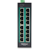 EAN 0710931161618 - Trendnet TI-PG160 switch No administrado Gigabit Ethernet (10/100/1000) Energía sobre Ethernet (PoE) Negr imagen 2