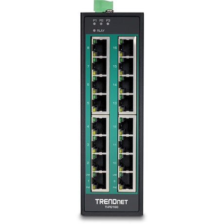 EAN 0710931161618 - Trendnet TI-PG160 switch No administrado Gigabit Ethernet (10/100/1000) Energía sobre Ethernet (PoE) Negr imagen 2