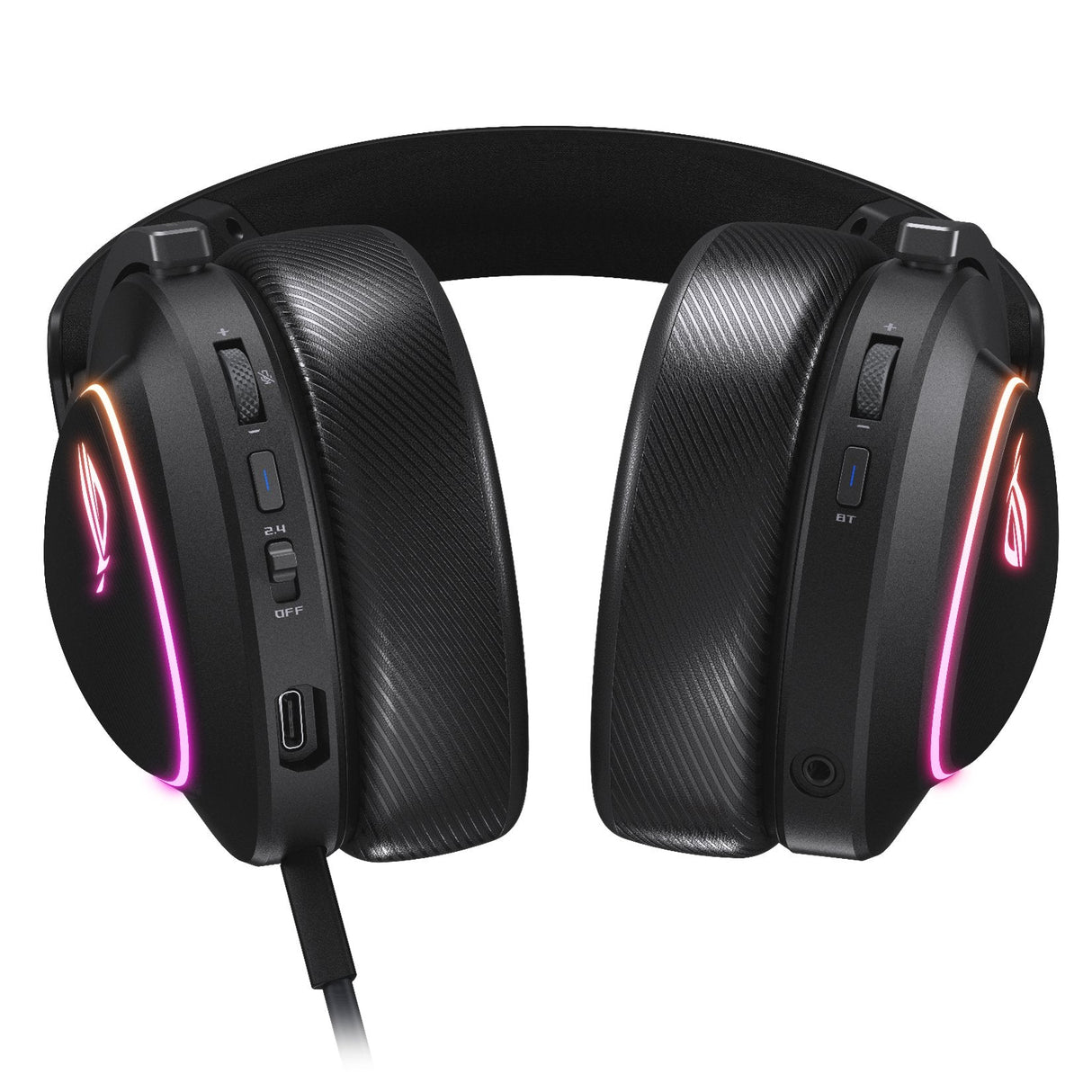 EAN 4711387604847 - ASUS ROG DELTA II Auriculares Inalámbrico y alámbrico Diadema Juego USB Tipo C Bluetooth Negro imagen 4