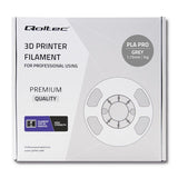 EAN 5901878506722 - Qoltec 50672 material de impresión 3d Ácido poliláctico (PLA) Gris 1 kg imagen 6