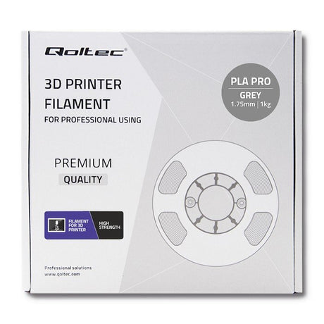 EAN 5901878506722 - Qoltec 50672 material de impresión 3d Ácido poliláctico (PLA) Gris 1 kg imagen 6