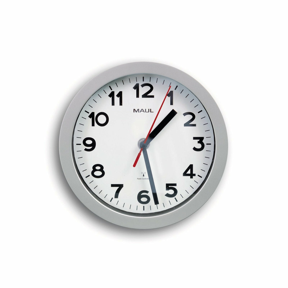 Maul Wanduhr Maulmep, 20 Cm, Funkuhr, Inkl. Batt., Plata