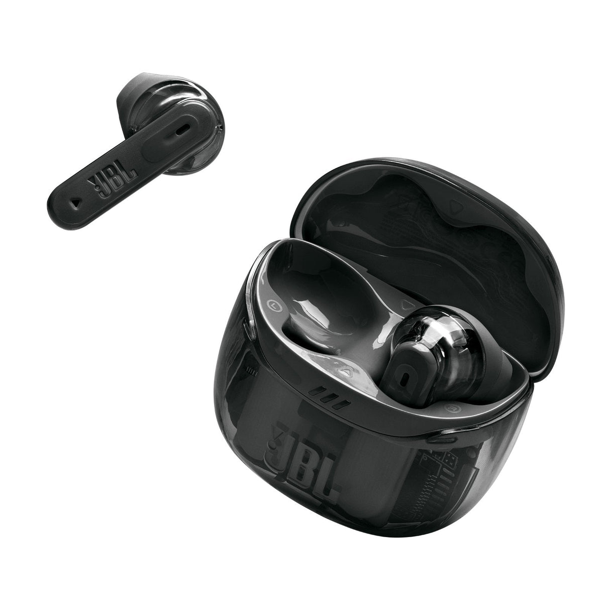 Jbl Tune Flex 2 Ghost Edition Tws Bluetooth Wireless In-Ear Earphone Ghost Black Eu