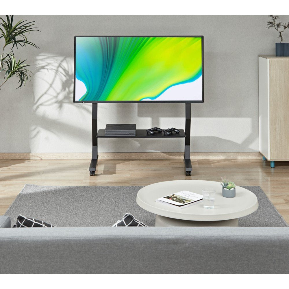 Soporte De Pie Techly Con Estante Para Tv Lcd Led Plasma De 45-90"