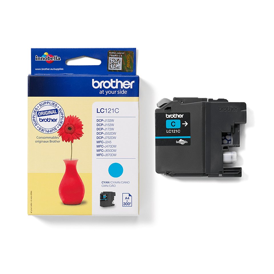 EAN 4977766723190 - Brother LC121C cartucho de tinta 1 pieza(s) Original Cian imagen 4