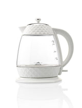 Eta Crystal Tetera Eléctrica 1,7 L 2200 W Transparente, Blanco